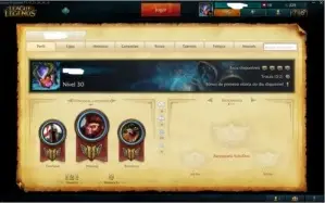 CONTAS DE LEAGUE OF LEGENDS 53 CHAMPS / 8 SKINS UNRANKED