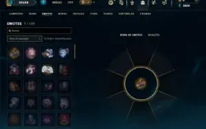 Unranked com 30 Champs e 4 Skins ( Ex Platina )