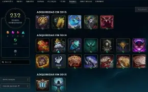 Conta Full Acesso Upada A Mão Com 194 Skins (6 Míticas)