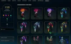 Conta Full Acesso Upada A Mão Com 194 Skins (6 Míticas)