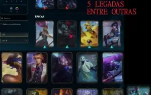 Conta Lol Gold 2 - Level 55 - 49 Champ - 17 Skins