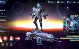 CONTA TOP MOBILE LEGENDS C/ SKIN LEGEND 190 SKINS+106 HEROES