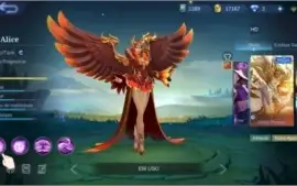 CONTA TOP MOBILE LEGENDS C/ SKIN LEGEND 190 SKINS+106 HEROES