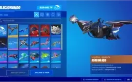 conta fortnite senhor das estrelas e outras