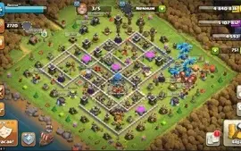 Vendo CV 12 do Clash of Clans