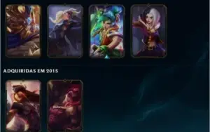 Conta LOL - Platina 1 - 54 Campeões