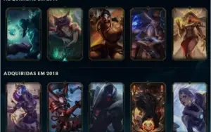 Conta LOL - Platina 1 - 54 Campeões
