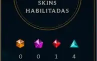 Conta LOL - Platina 1 - 54 Campeões