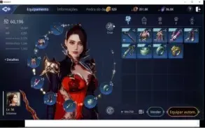 CONTA MIR4 TOP 40 SERVER NA 33 + CONTA PRA FARM LVL 40