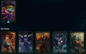 Conta League of Legends Full Acesso - 110 Champs e 40 Skins