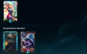 Conta Mestre - League of Legends (Ez pulsefire)