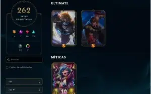 Conta no lol diamante IV