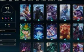 Vendo conta de LOL - League of Legends PRATA 4 - 70 skins
