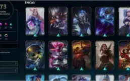 Vendo conta de LOL - League of Legends PRATA 4 - 70 skins