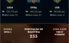 Vendo conta de LOL - League of Legends PRATA 4 - 70 skins