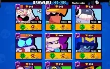 CONTA FULL BRAWL STARS, + DE 30K DE TROFÉUS, 49/49 BRAWLERS