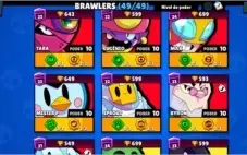 CONTA FULL BRAWL STARS, + DE 30K DE TROFÉUS, 49/49 BRAWLERS
