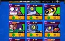 CONTA FULL BRAWL STARS, + DE 30K DE TROFÉUS, 49/49 BRAWLERS