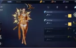 Conta forte, 75k de poder e pet vermelho MIR4
