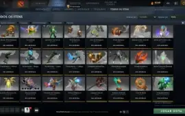 Conta dota 2 arconte 4 com 3 arcanas e 3 personas/CS2 prime