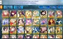 Conta de Fate Grand order/Fate/go NA mobile antiga e custo b