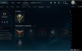 Conta League of legends - Todos os campeões, 183 skins
