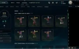 Conta League of legends - Todos os campeões, 183 skins