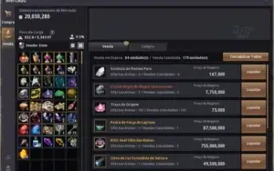 CONTA BLACK DESERT SA -MUSAH 570 GS PET T4/T3 P2W + EMAIL