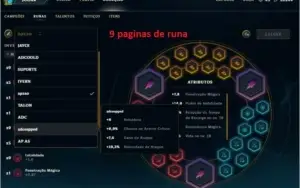 CONTA  BORDA DIAMANTE MAIS DE 100 SKINS 8 PAG RUNAS