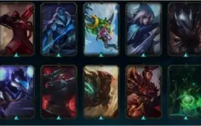 (50% Off) C- Onta Lol, Diamante 1 -200 Skins, Todos Os Champ