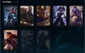 (50% Off) C- Onta Lol, Diamante 1 -200 Skins, Todos Os Champ