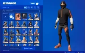 CONTA FORTNITE PASSE 5-16 IKONIK,MINTY,SKINBOA