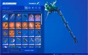 CONTA FORTNITE PASSE 5-16 IKONIK,MINTY,SKINBOA