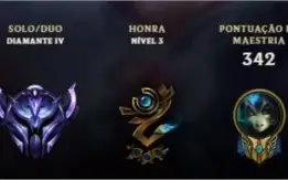 CONTA NO LOL D4