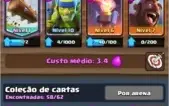Clash Royale Nvl 9 barato com troca de nome