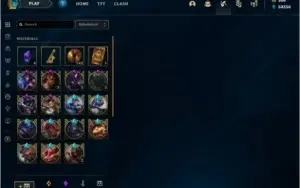 Conta lol com 598 skins