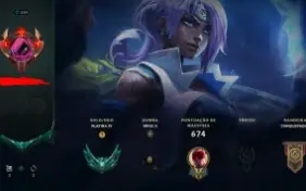 Conta League of Legends e Valorant
