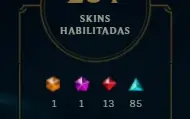 Conta League of Legends e Valorant