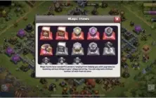 Clash of Clans CV12 full/completo, 17500 gemas
