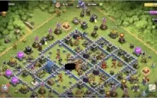 Clash of Clans CV12 full/completo, 17500 gemas