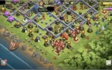 Clash of Clans CV12 full/completo, 17500 gemas