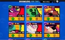 Conta Brawl Stars - Full - 28k troféus - 11k 3v3 - 62 Skins
