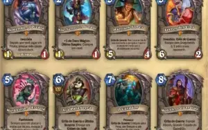 Hearthstone conta boa com deck atuais