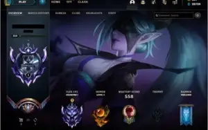 Conta de league of legends