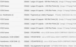 Venda de Gift Card League of Legends (RP)