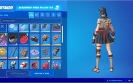 CONTA FORTNITE 46 SKINS + PASSE ATUAL