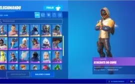 CONTA FORTNITE 46 SKINS + PASSE ATUAL