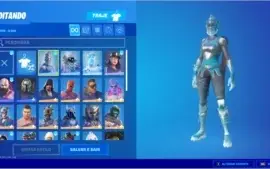 CONTA FORTNITE 46 SKINS + PASSE ATUAL