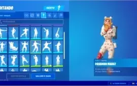 CONTA FORTNITE 46 SKINS + PASSE ATUAL