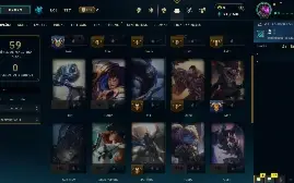Conta Diamante 4 LoL Smurf